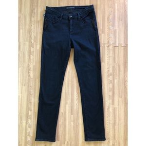 Rock & republic Berlin mid-rise stretch black jean